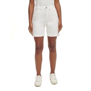 New DKNY Ladies Bermuda Shorts in White